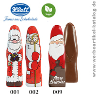 Schoki Weihnachtsmnnchen Standard, Werbeartikel Nikolaus fr Weihnachten. 