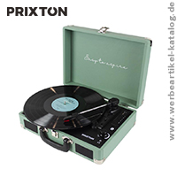 Prixton VC400 Vinyl-Plattenspieler - mintgrn - ein ganz besonderes Kundengeschenk!