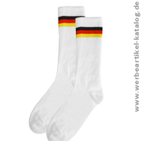 Socken Germany, perfekter Fanartikel mit Ihrer Werbung.