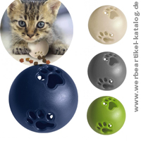 BIO Snackball Kitty, toller Werbeartikel für Katzen Liebhaber. 