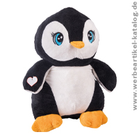 SKIPPER, großer Plüsch-Pinguin - Stofftiere als Werbeartikel mit Ihrem Logo verschenken!