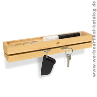 ROMINOX Schlüsselbrett Clavis, praktisches Werbegeschenk aus Holz