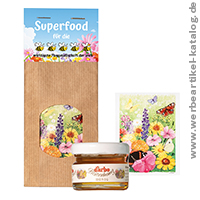 Save the Bees - Superfood für Mensch und Insekten und ein tolles Werbegeschenk für Ihre Kunden! 