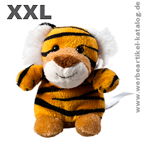 Schmoozies XXL Tiger - Werbemittel mit Ihrem Firmenlogo! 