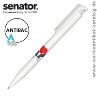 Senator Super Hit Polished Antibac - Kugelschreiber als Werbeartikel mit antibakteriell wirkender Oberflche!
