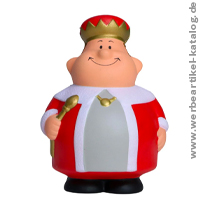 Squeezies König Bert - er ist der King unter den Anti-Stress Werbeartikeln! 