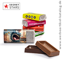 Schokolade mit Werbung: Napolitain