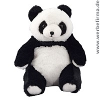 Panda Werbeartikel Plüschtiere für Kinder / Werbemittel Stofftiere mit Firmendruck