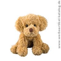 Plüschhund Nico, Werbeartikel für Kinder zum Liebhaben