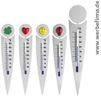 Garten Thermometer Werbeartikel / Thermometer mit Werbeaufdruck / Werbemittel Thermometer mit Firmenlogo