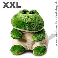 XXL Schmmozie Frosch Werbeartikel mit Ihrem Logo bedruckt
