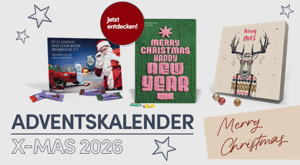 Werbeartikel Adventskalender mit Druck  2026