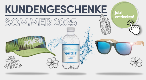 Werbeartikel für den Sommer