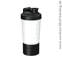 Shaker Protein, Pro 1, 0,40 L, Werbeartikel für Sportler, bedruckt mit Ihrem Logo!