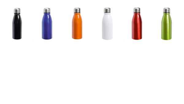 Aluminium Trinkflasche FANCY - Werbetrinkflaschen mit Ihrem Logo!