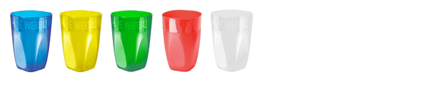 Trinkbecher Midi Cup 0,3 L, Werbemittel Becher bedruckt. 