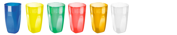 Trinkbecher Maxi Cup, 0,4 L, als Werbeartikel für Veranstaltungen. Trinkbecher Maxi Cup, 0,4 L, als Werbeartikel für Veranstaltungen.