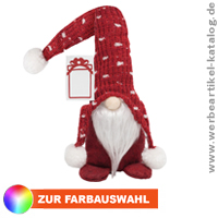 Weihnachts-Wichtel FRANZ als Weihnachts Werbeartikel  für Kunden und Mitarbeiter!