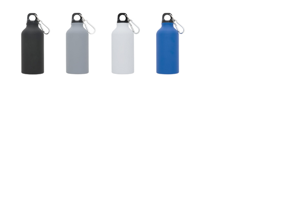 Trinkflasche als Werbeartikel - Oregon matte 400 ml Trinkflasche mit Karabiner! Trinkflasche als Werbeartikel - Oregon matte 400 ml Trinkflasche mit Karabiner!