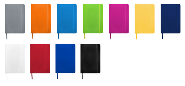 Spectrum A5 Notizbuch - Werbeartikel Notizbuch, bedruckt mit Ihrem Logo Spectrum A5 Notizbuch - Werbeartikel Notizbuch, bedruckt mit Ihrem Logo