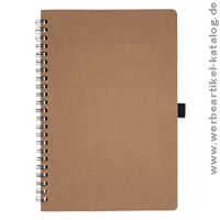 Cobble A5 Notizbuch mit Spiralbindung aus recyceltem Karton mit Steinpapier, als Werbeartikel, bedruckt mit Ihrem Logo! Cobble A5 Notizbuch mit Spiralbindung aus recyceltem Karton mit Steinpapier, als Werbeartikel, bedruckt mit Ihrem Logo!