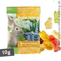 Fruchtgummi Standard Ostern - beliebte, süße Werbung bei Groß und Klein! 
