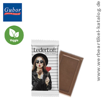 Werbermittel Midi Schokoladen Täfelchen, bedruckt mit Ihrer Werbung.g. 