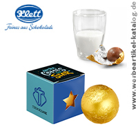 Heiße Schokolade im Promo-Würfel - süße Kundengeschenke Weihnachten! Heiße Schokolade im Promo-Würfel - süße Kundengeschenke Weihnachten!