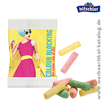 Mini HITSCHIES Kaubonbons Sauer Mix  , Marken Süssigkeiten als Werbeartikel 
