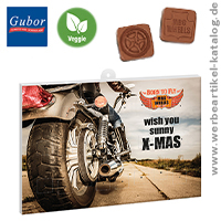 Classic Schoko-Adventskalender mit Schoko Sonderformen, Adventskalender mit Werbung