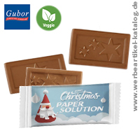 Midi-Schoko-Täfelchen X-mas, Schokolade an Weihnachten mit Ihrem Branding! 