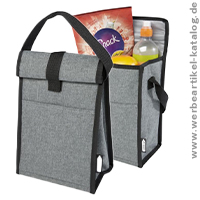 Reclaim rPET Khltasche fr 4 Dosen 5L, Sommer Werbegeschenk mit Ihrem Logo