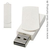 Rotate Weizenstroh USB-Stick  - preiswerte USB Sticks bedruckt