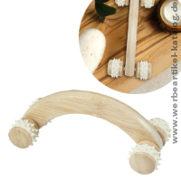 Volu Massagegerät aus Bambus, Wellness Werbemittel für Ihre Promotion! Volu Massagegerät aus Bambus, Wellness Werbemittel für Ihre Promotion!