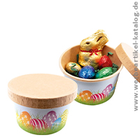 Oster Cup natürlicher Becher aus ungebleichtem Kraftpapier als Osternest für Ihre Kunden! Oster Cup natürlicher Becher aus ungebleichtem Kraftpapier als Osternest für Ihre Kunden!