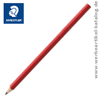 Staedtler Zimmermannsbleistift oval, lackiert , ein idealer Werbeartikel für Handwerker 