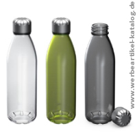 Glasflasche Colare, 0,60 l, als Werbeartikel für daheim oder unterwegs!