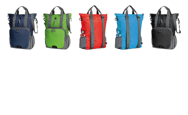 Multibag Step, praktischer Shopper und Rucksack als Werbemittel mit Ihrem Logo Multibag Step, praktischer Shopper und Rucksack als Werbemittel mit Ihrem Logo