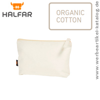 Reißverschluss-Tasche ORGANICS S - nachhaltig produzierter Werbeartikel. Reißverschluss-Tasche ORGANICS S - nachhaltig produzierter Werbeartikel.