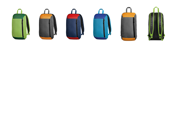 Halfar Rucksack Fresh - preiswerter Werbeartikel Rucksack mit kontrastreicher Farbkombination