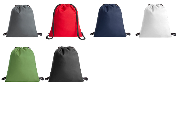 Zugbeutel CARE, Werbeartikel Rucksack aus recycelten PET Flaschen Zugbeutel CARE, Werbeartikel Rucksack aus recycelten PET Flaschen