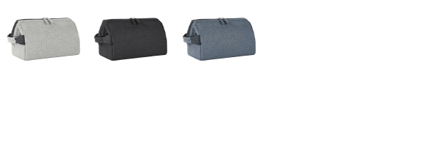Reißverschlusstasche CIRCLE, als Werbemittel Kosmetiktasche mit Ihrem Logo bedruckt Reißverschlusstasche CIRCLE, als Werbemittel Kosmetiktasche mit Ihrem Logo bedruckt