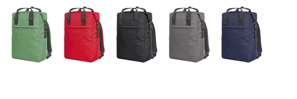 Notebook-Rucksack DAILY - Werbemittel Rucksack aus recyceltem Material. Notebook-Rucksack DAILY - Werbemittel Rucksack aus recyceltem Material.