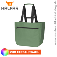 HALFAR Shopper SOFTBASKET, flexibler Einkaufskorb mit Ihrem individuellen Branding! 