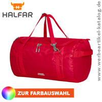 HALFAR Sporttasche Outdoor - bedruckte Sporttasche als Werbegeschenk mit Ihrem Logo!