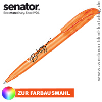 Senator Challenger Clear, Werbekugelschreiber mit zahlreichen Möglichkeiten. Senator Challenger Clear, Werbekugelschreiber mit zahlreichen Möglichkeiten.