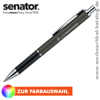 Hochwertiger Senator Softstar Alu Kugelschreiber, als Kundengeschenk mit Ihrem Logo.