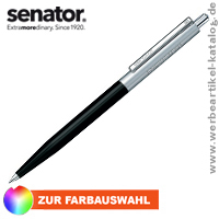 Senator Point Metal - ein klassischer Kugelschreiber als Werbemittel mit Ihrem Logo bedruckt oder graviert. 