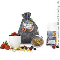 Müsli-Set, ein Werbegeschenk für den perfekten Morgen! Müsli-Set, ein Werbegeschenk für den perfekten Morgen!