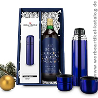 Blauer Glhweinduft - Glhwein als traditionelles Weihnachtsgeschenk fr Kunden und Mitarbeiter! 